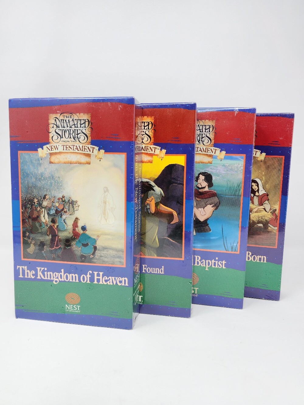 The Animated Stories New Testament VHS Set Of Childrens Bible Movies
